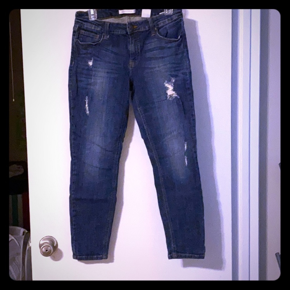 Like New Distressed Jeans!!!!